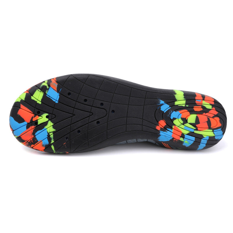 Damen Badeschuhe Rutschfest Flexibel Aqua Schuhe