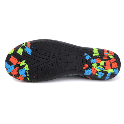 Damen Badeschuhe Rutschfest Flexibel Aqua Schuhe