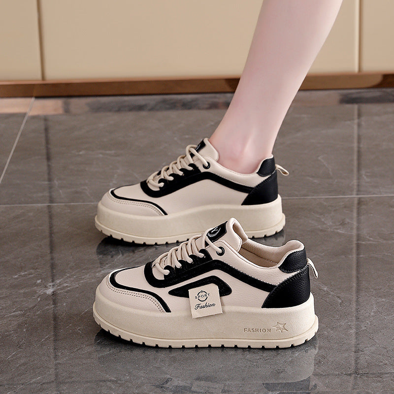 Damen Sneaker Hoch Plattform Schuhe Bequem Modisch