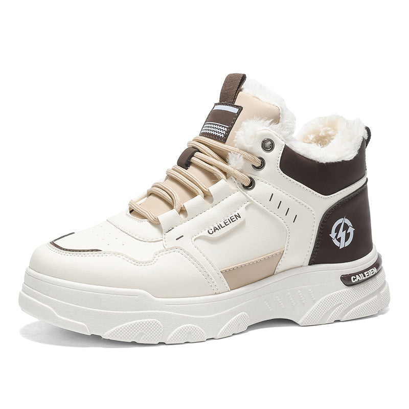 Damen Sneaker Winter Warm Kuschelig High-Top - BerlinGlamour