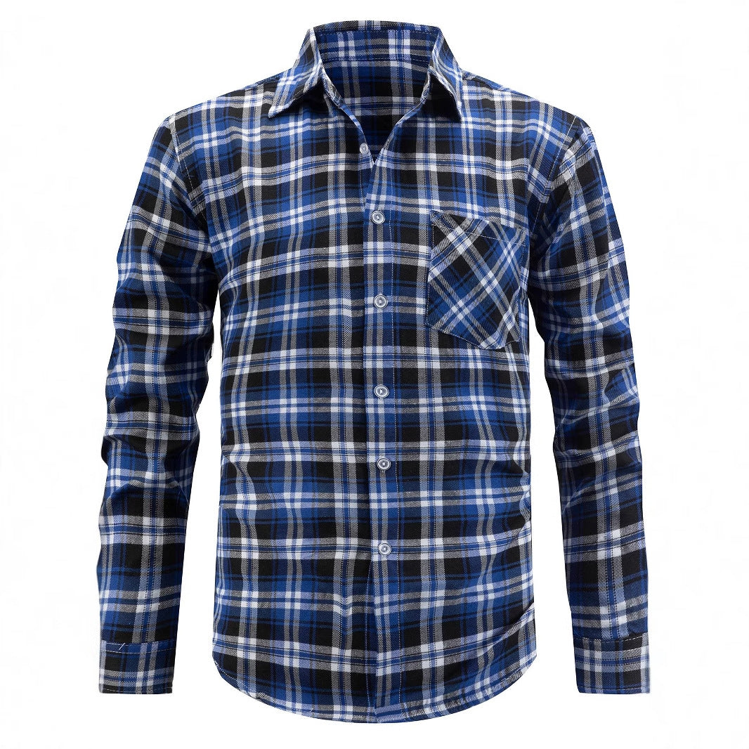 Herren Karohemd Modern Urban Style