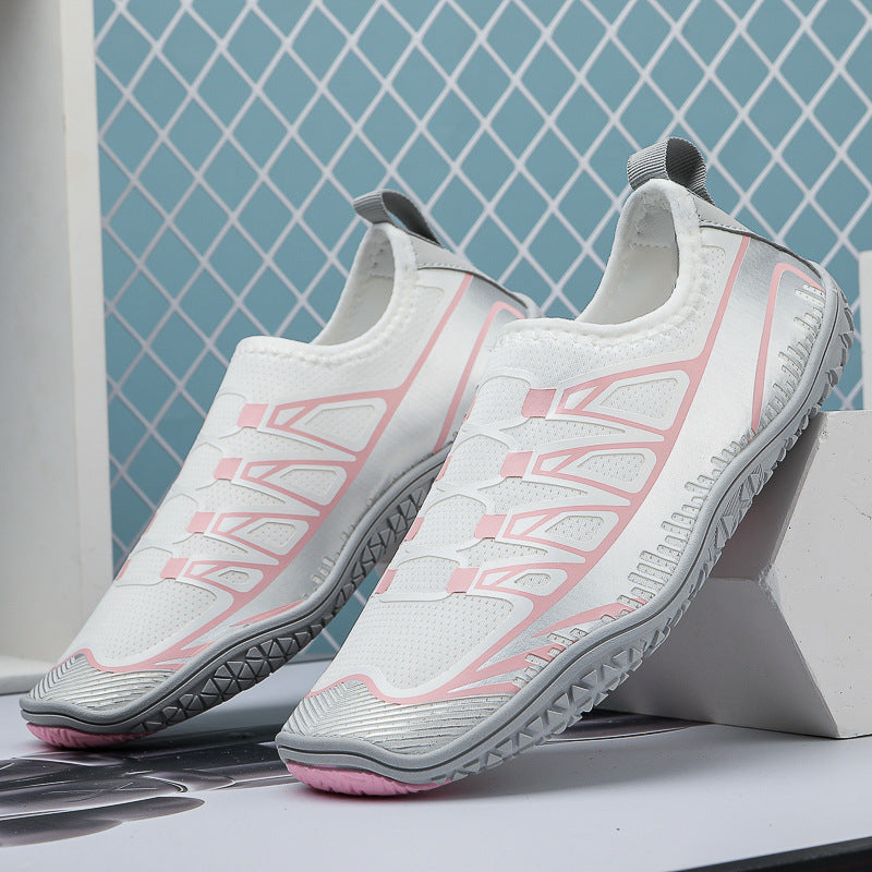 Damen Sportschuhe Aqua Atmungsaktiv Flexibel Schnellschnürsystem