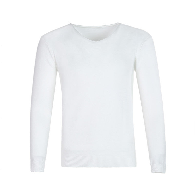 Herren Pullover V-Ausschnitt Klassisch Elegante Qualität