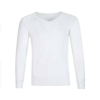 Herren Pullover V-Ausschnitt Klassisch Elegante Qualität