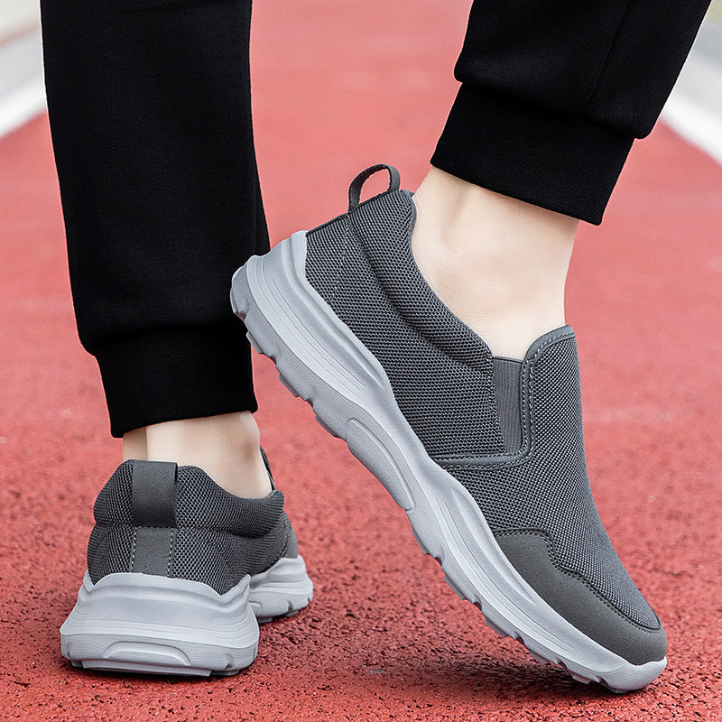 Damen Slip-On Schuhe bequem Freizeit Schuhe rutschfest