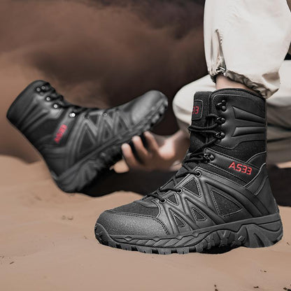 Herren Trekkingstiefel Outdoor Robust Wasserdicht mit Knöchelschutz