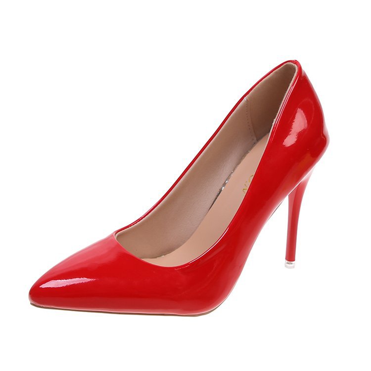 Damen Pumps Hochhackig Glänzend Elegant Schuhe