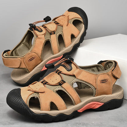 Herren Sandalen Outdoor Rutschfest Schnellschnürsystem - BerlinGlamour