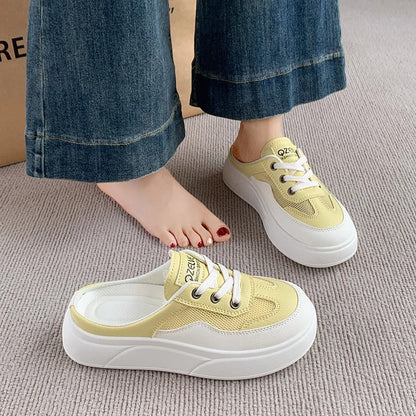 Damen Sneaker Bequem Luftdurchlässig Mesh
