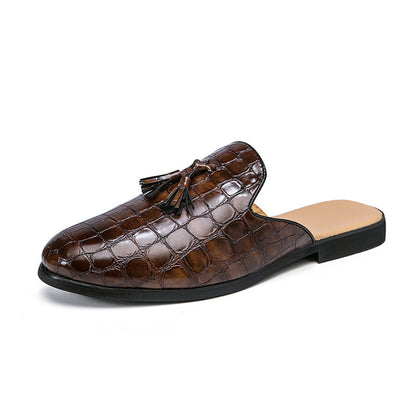 Damen Mokassins Elegante Schuhe mit Struktur Optik