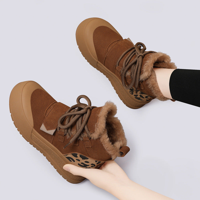Damen Winterstiefel Sneaker Boots Warm Isoliert Rutschfest