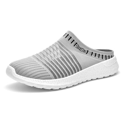 Damen Sneaker Bequem Atmungsaktiv Slip-OnSchuhe