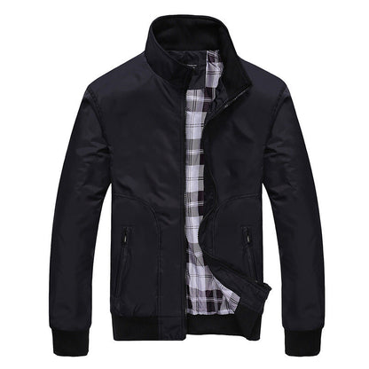 Herren Freizeitjacke Urban Style Kragen Modern
