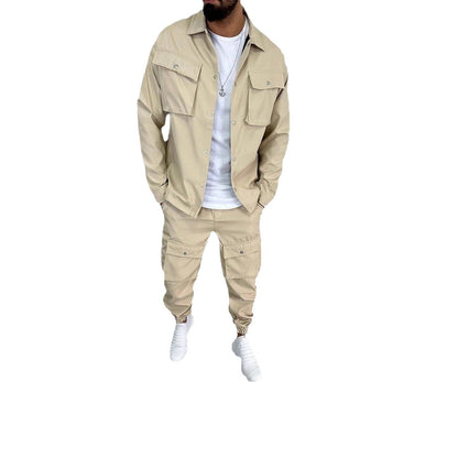Herren Cargo Hose Ensemble Modern Funktional