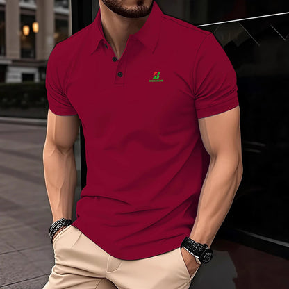 Herren Poloshirt Modern Atmungsaktiv Sportlich