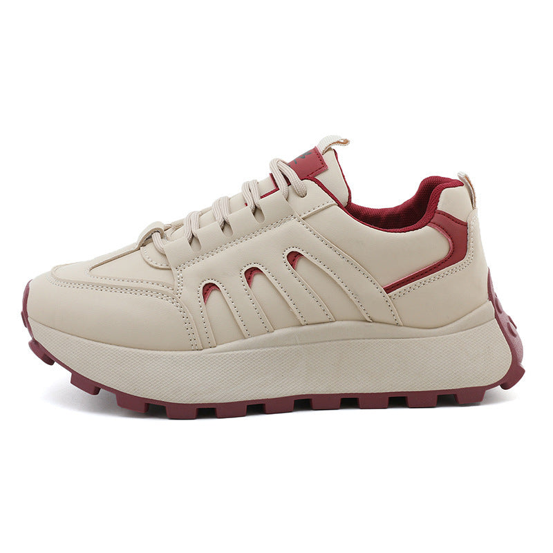 Damen Sneaker Sportlich Laufsohle Weich