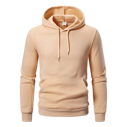 Herren Kapuzenpullover Soft Baumwolle Kängurutasche Modern