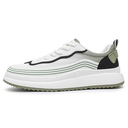 Damen Sneaker Sportlich Laufsohle Elastisch
