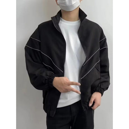 Sportliche Windjacke Herren Damen Reflektierend Wasserdicht - BerlinGlamour