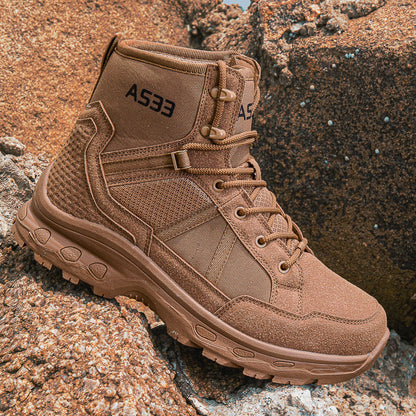 Wanderschuhe Herren Trekkingstiefel atmungsaktiv Waterproof - BerlinGlamour