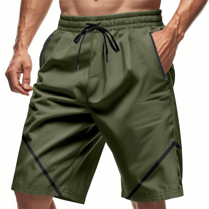 Laufshorts Herren Sport Shorts elastisch mit Taschen - BerlinGlamour