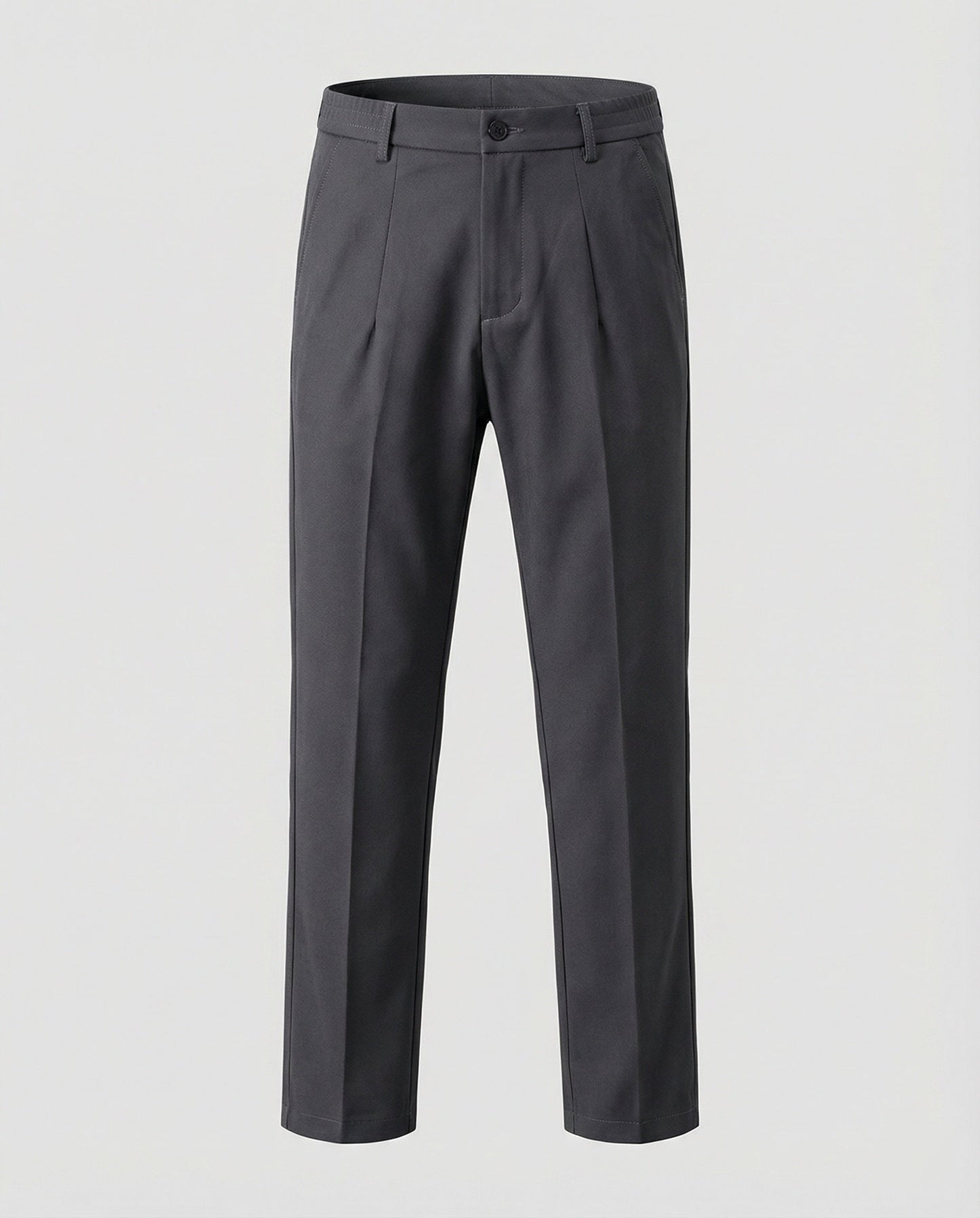 Herren Anzughose Elegant Strukturiert Slimfit