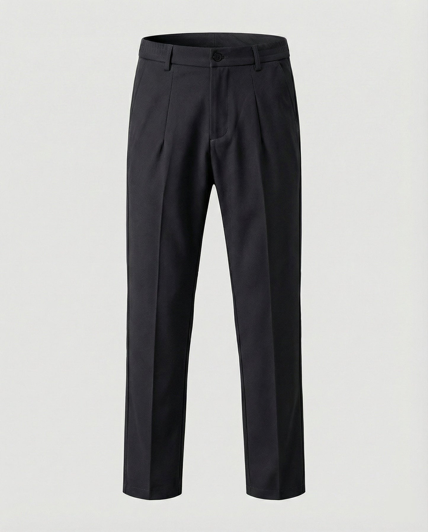 Herren Anzughose Elegant Strukturiert Slimfit