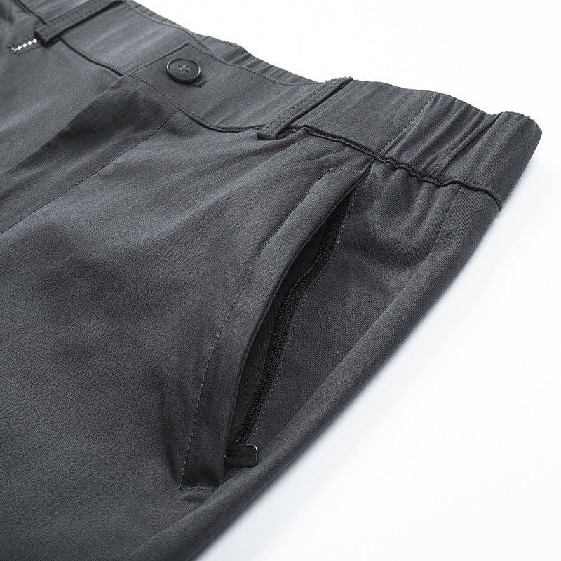 Bequeme Herren Chinos Elastisch Mit Taschen