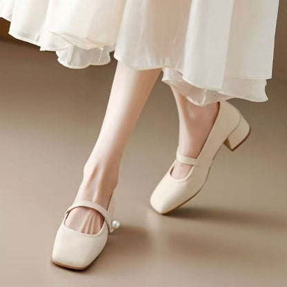 Damen Ballerina Elegant Riemchen Schuhe Schwarz