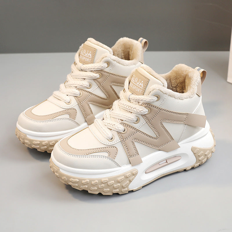 Damen Winter Sneaker Warm atmungsaktiv Rutschfest