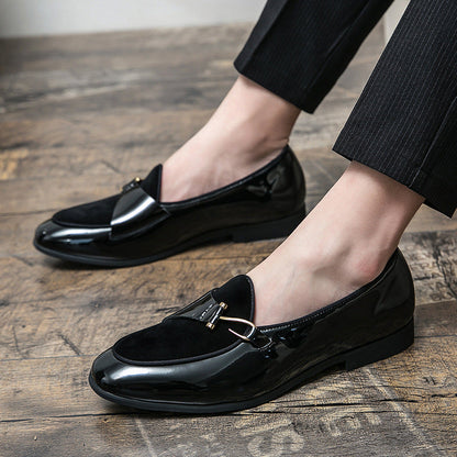Damen Mokassins Elegante Schuhe mit Luxus Schnalle