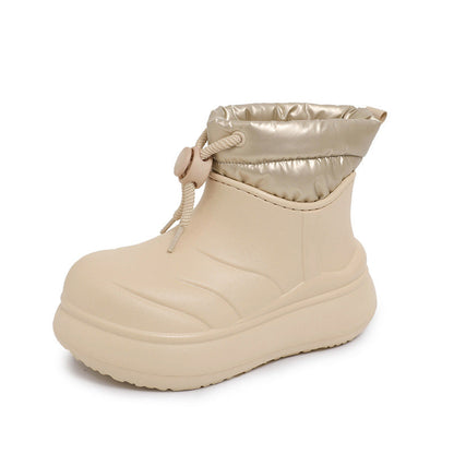 Damen Winterstiefel Warm Wasserdicht Mit Weichem Innenfutter