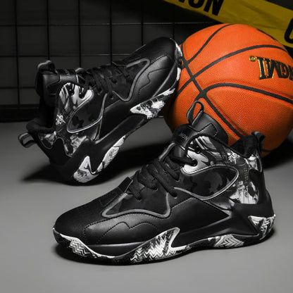 Damen Basketballschuhe Hoch Knöchelschutz Atmungsaktiv Netz