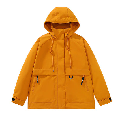 Herren Freizeitjacke Funktionell Verstellbar Mit Großen Taschen