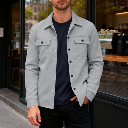 Herren Jacke Modern mit Taschen Wasserabweisend
