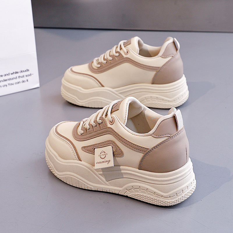 Damen Sneaker Chunky atmungsaktiv rutschfest Mode
