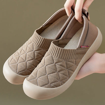 Damen Clogs Bequem Slip-On Elastisch Komfort Schuhe