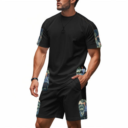 Herren Freizeitanzug Modern Locker Mit Muster