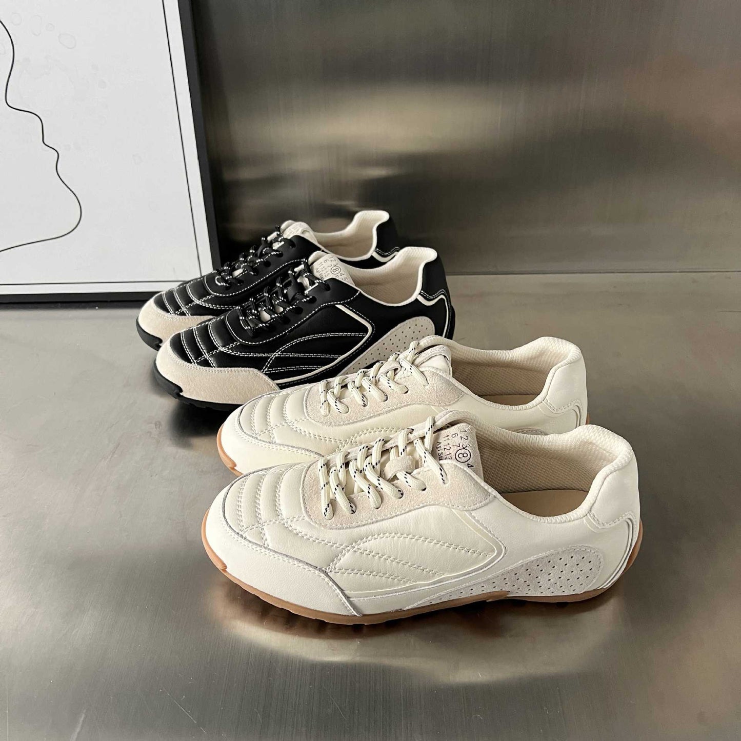 Damen Sneaker Bequem Freizeit Schuhe atmungsaktiv