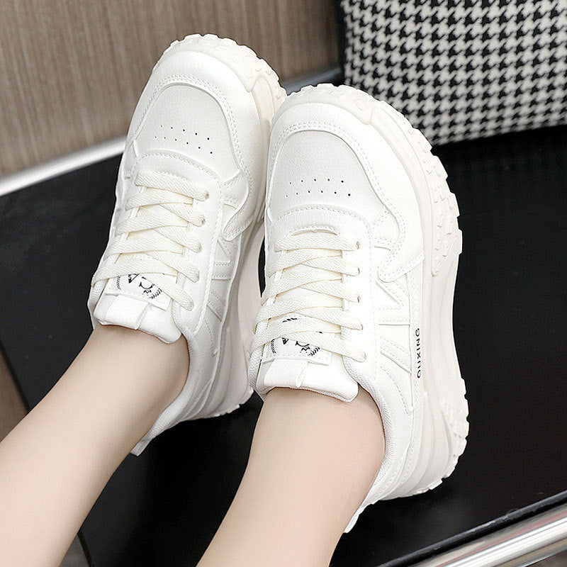 Damen Sneaker Chunky Sportlich Bequem Strapazierfähig