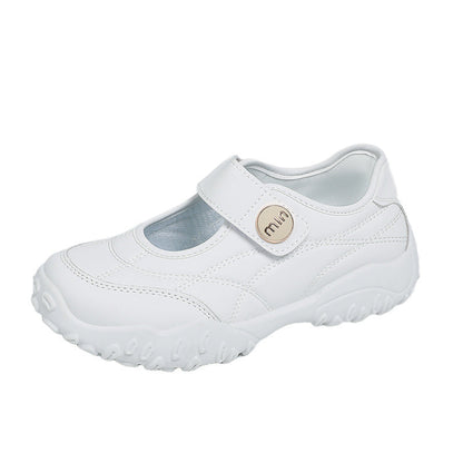 Damen Freizeitschuhe Bequem mit Klettverschluss Modisch