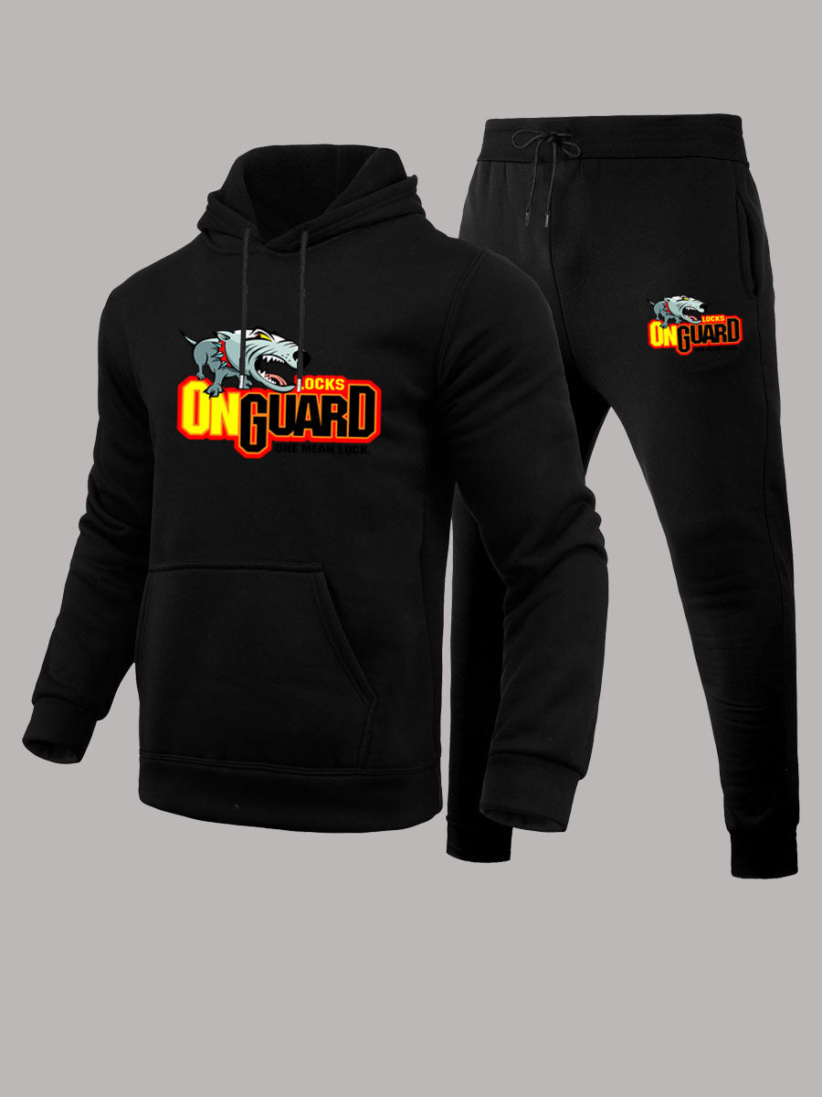 Herren Sweatanzug Sportlich Bequem Modern