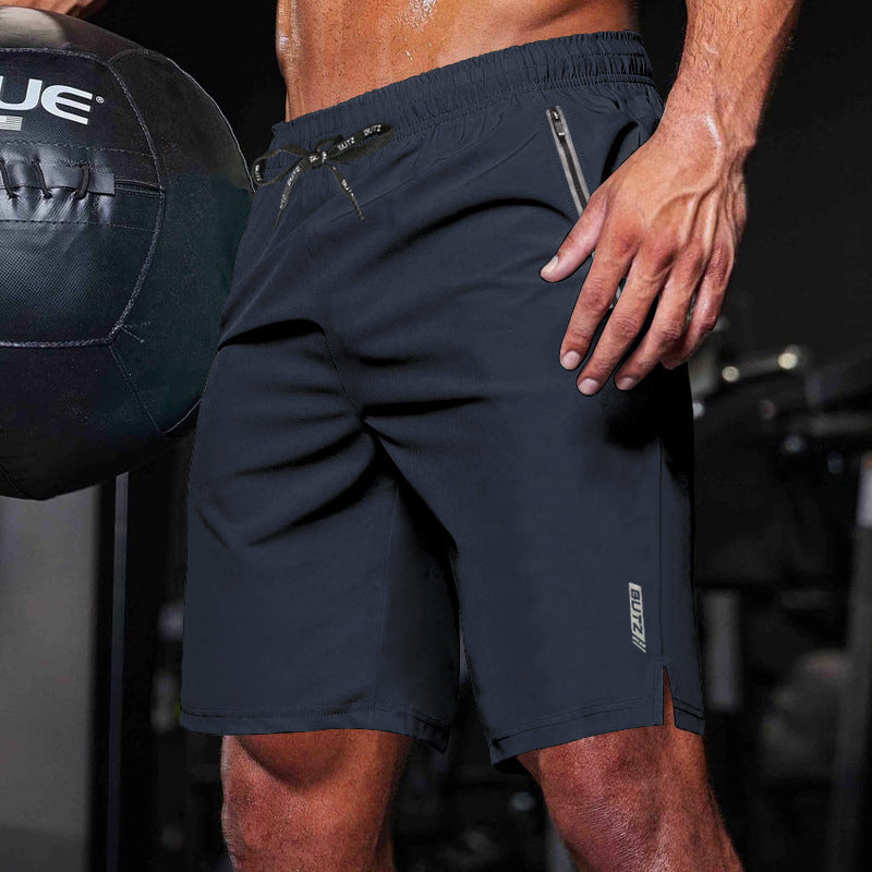 Herren Trainingsshorts Sportlich Elastisch Mit Taschen - BerlinGlamour