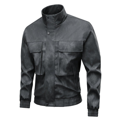 Herren Jacke Modern Multifunktionsparka Wasserabweisend