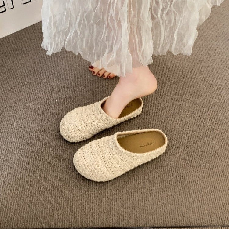 Damen Hüttenschuhe Warm Bequem Atmungsaktiv