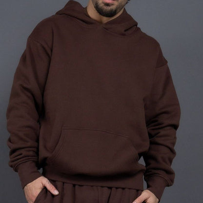 Herren Kapuzenpullover Bequem Mit Kängurutasche Groß