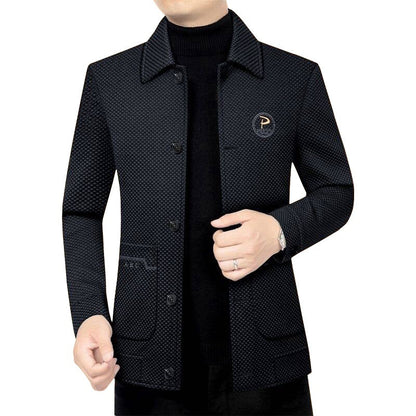 Herren Freizeitjacke Mit Nieten Modern