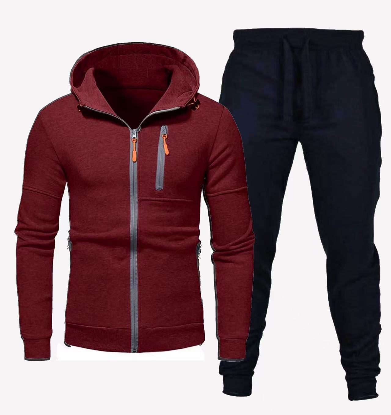 Herren Sportanzug Fitness Laufanzug Modern