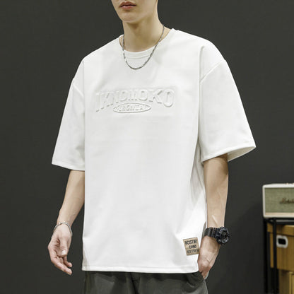 Herren T-Shirt Oversized mit Logo-Print Berlin Style
