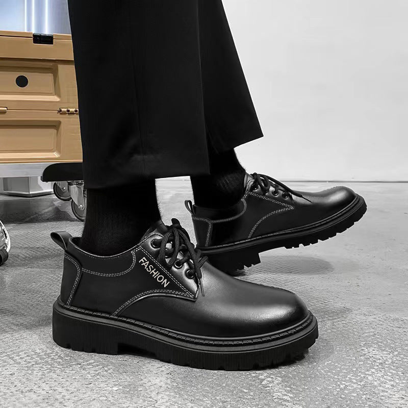 Herren Schnürschuhe Klassisch Leder Rutschfest - BerlinGlamour